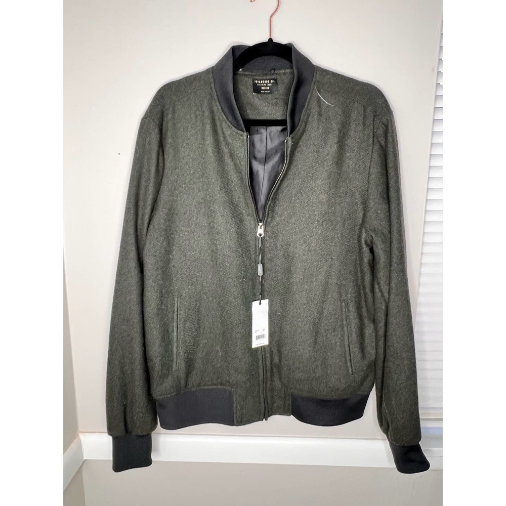 7 Diamonds Wool Bomber Jacket